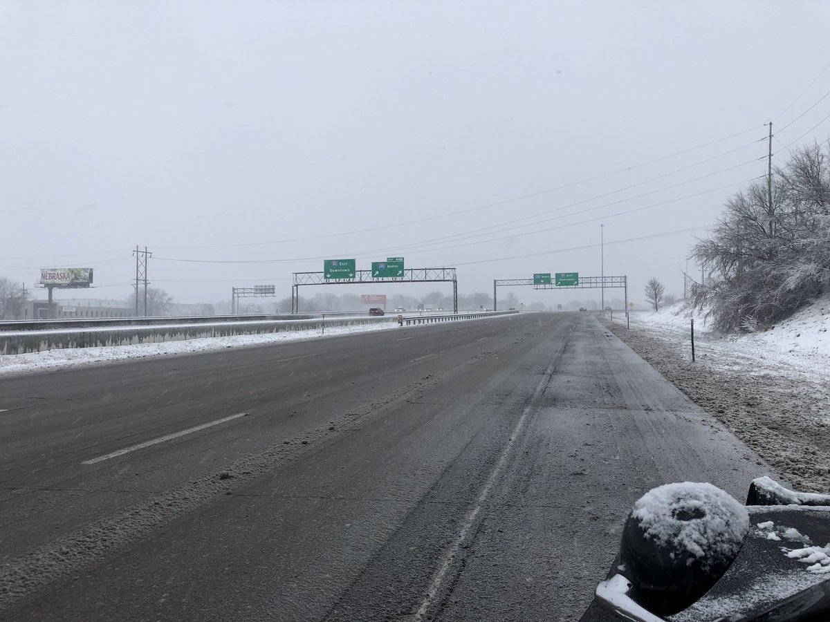 The City of Omaha is now on accident alert. Please exchange info and pull off the roadway unless you are injured or the vehicles are blocking. Please slow down and increase following distance with the current weather conditions. #OPD via <a href="/OPDOfcFehrman/">Ofc. Dan Fehrman</a>