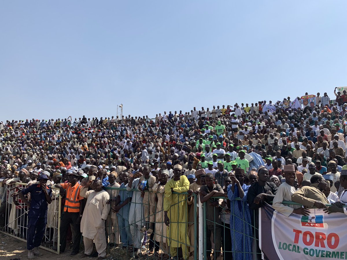 BNMC_Borno's tweet photo. This is for President @MBuhari. Thank you good people of Bauchi. #PMB4Plus4 https://t.co/kaOpUVLP1n