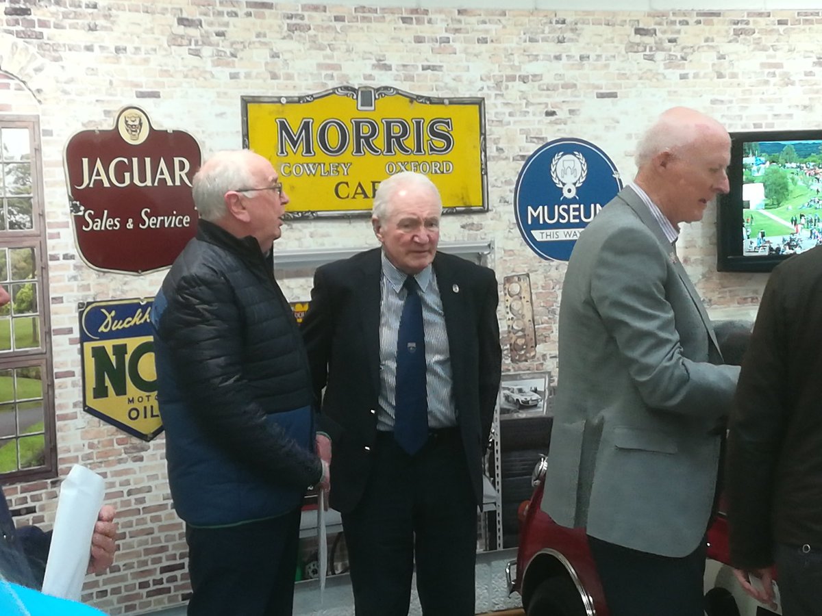 Happy Birthday celebrations begin at HRCR with rally minis Paddy &amp; friends #revseventandart