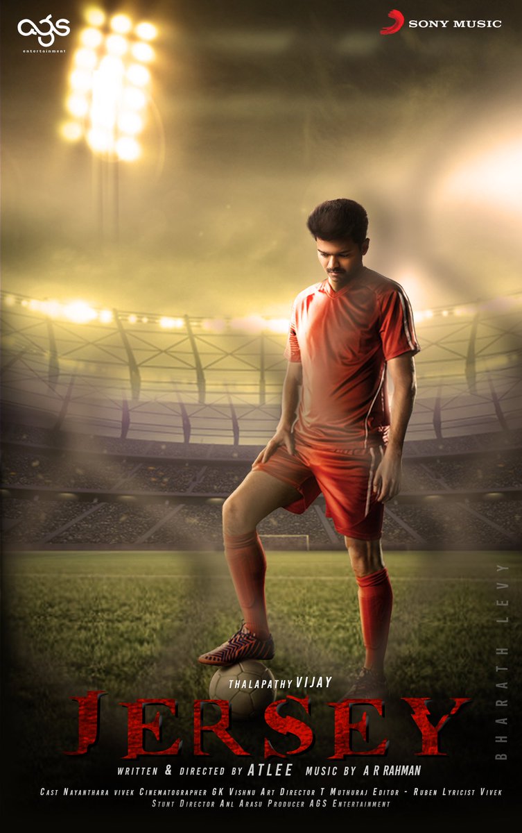 Yaasitweets's tweet photo. Fan made poster for #Thalapathy63 ❤❤ Design by @BharathLevy .. great work da 😍😍 #Thalapathy https://t.co/G96y1IDPUD