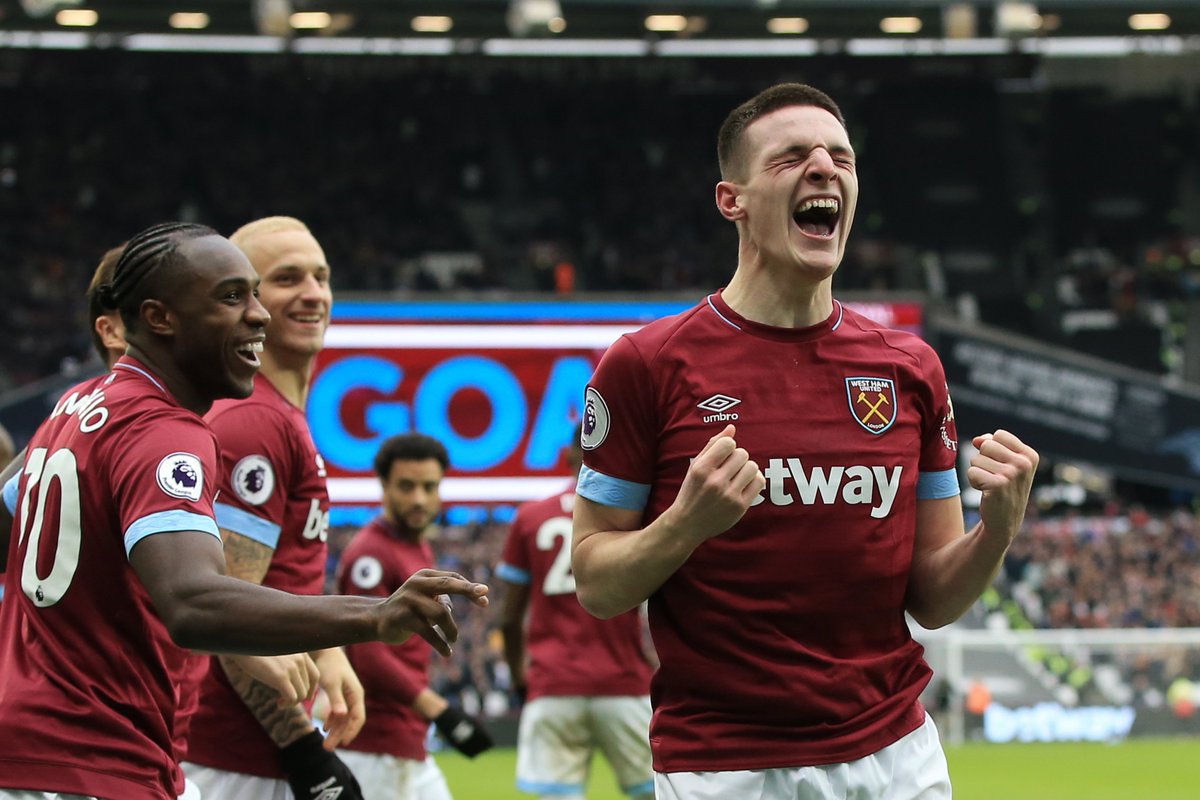 WestHam's tweet photo. You deserve it, Dec ☺️ https://t.co/s13y74KcXA
