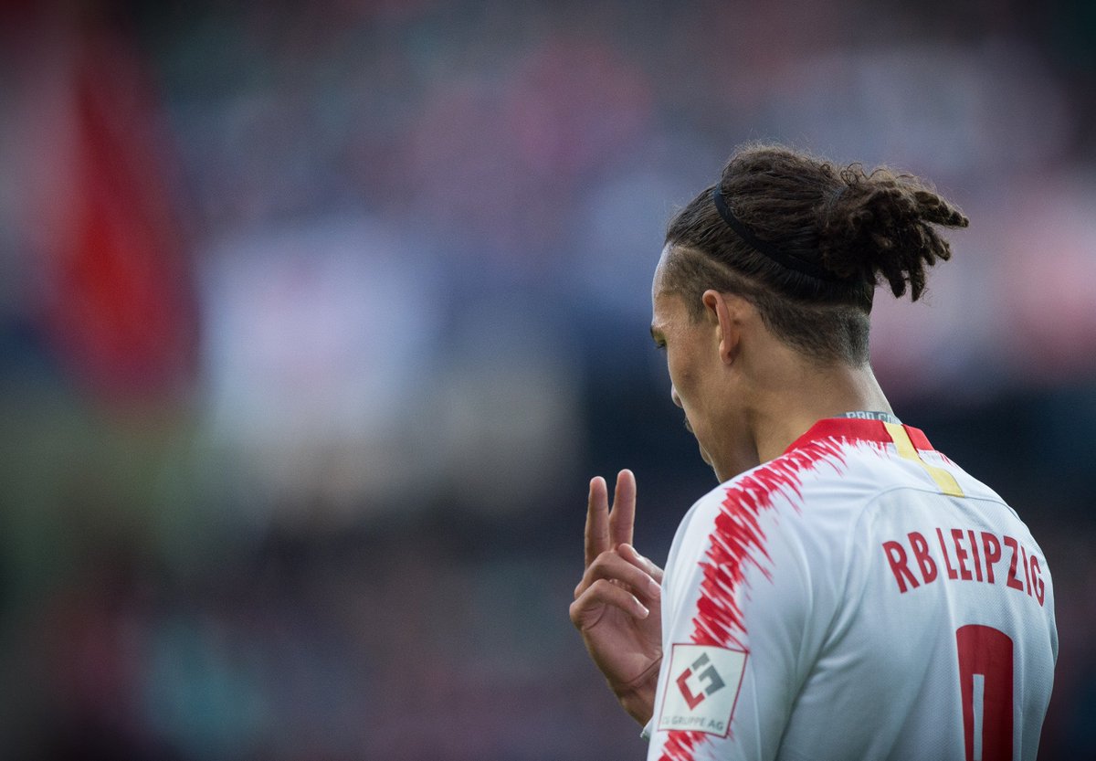 RBLeipzig's tweet photo. Ui! Knappes Ding! 😲

Riesenchance für Yussi, der die Führung auf dem Fuß hatte.

#RBLSK (24.) 0:0 #YP9 https://t.co/fal8FAhH19