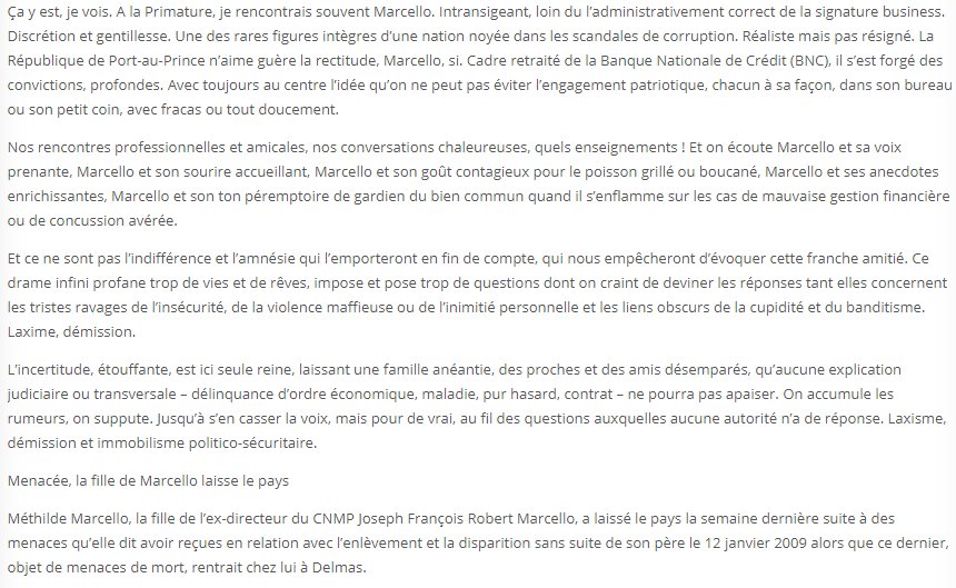 omaj_a's tweet photo. Poukisa #RobertMarcello poko ka jwenn #Jistis ? Poukisa tout moun fè silans sa-a nan lanmò #RobertMarcello ? Se pa Posib ! Mwen jis konprann ke moun ki renmen fè bwi yo, pa vrèman bay #RobertMarcello regle anyen pou yo. #SilansKonplis @Frantzduval @frantz_senatus @MethildeM https://t.co/jTMnouveea