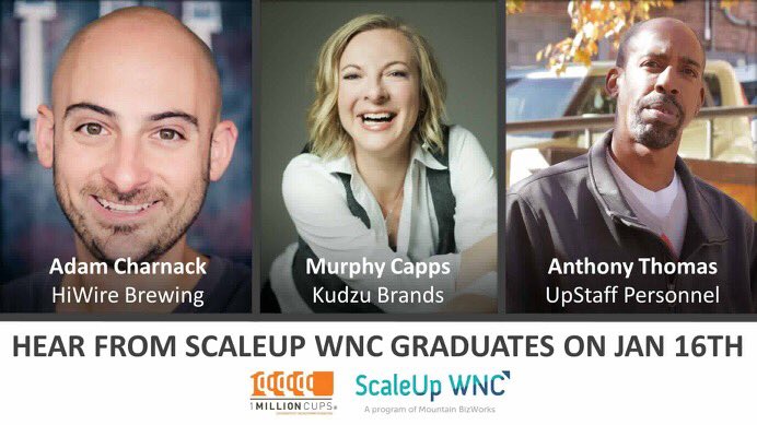 Don’t miss this special #1MCAVL this week! facebook.com/events/2180009… 

<a href="/MtnBizWorks/">Mountain BizWorks</a> @EmilyHBreedlove @HiWireBrewing <a href="/KudzuBranding/">Kudzu Brands</a> #upstaffpersonnel <a href="/SCOREAsheville/">SCORE Asheville</a> <a href="/izzyscoffee/">Izzy's Coffee</a> <a href="/RISCNetworks/">RISCNetworks</a> <a href="/popbenefits/">Melody Isis Herman - Pop Benefits</a> <a href="/ventureAVL/">VentureAVL</a> @HATCHAVL <a href="/supportedly/">Supportedly</a> #scaleupwnc  #avlevents #avlnews #avlbiz