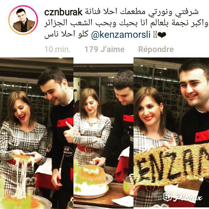 almobtada's tweet photo. #مشاهير | النجمة الجزائرية #كنزة_مرسلي في تركيا و تحل ضيفة على الشيف العالمي بوراك الذي يستقبلها استقبال أسطوري يتفاعل معاه محبوها في مواقع التواصل الإجتماعي
Kenza_Morsli
#Kenza_Morsli https://t.co/WCyeV2m2Kh