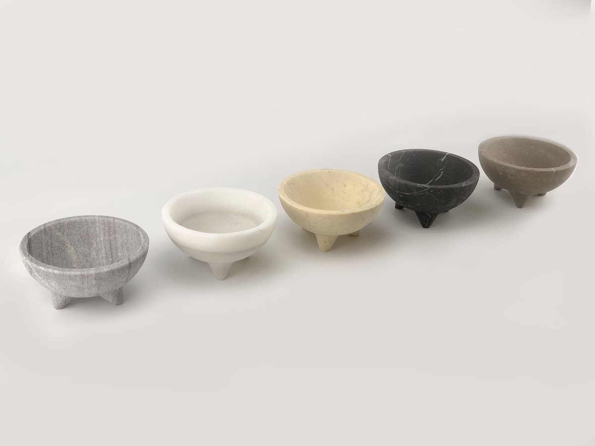 Dishestone's tweet photo. #Molcajetes de Marmol en diferentes  colores. https://t.co/YXdi7dt8Q0