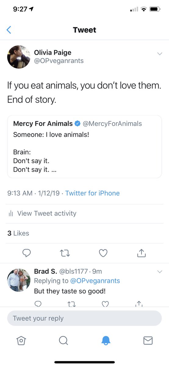 OPveganrants's tweet photo. When meat eaters comment on your vegan post... “Hi, yes..I would like a large order of attention please!” https://t.co/6dEfZOmWsV