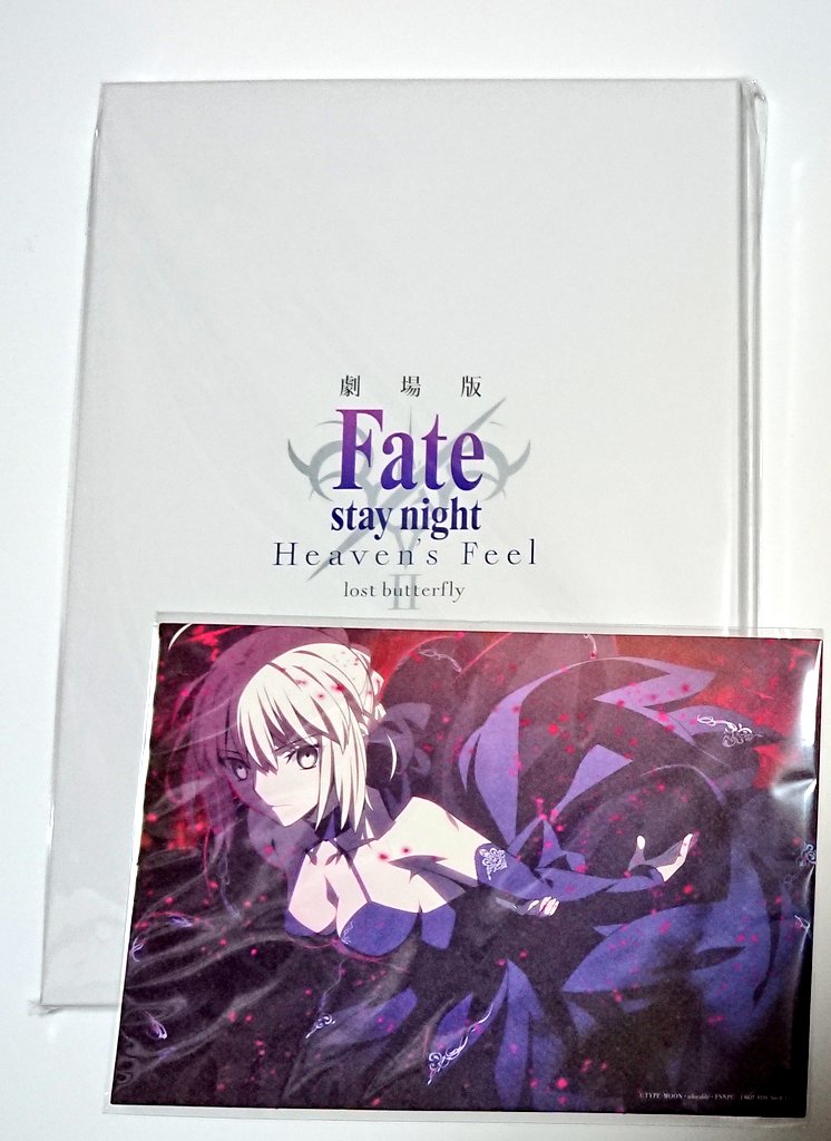 劇場版fate Stay Night Heaven S Feel Lost Butterflyの豪華版のパンフをゲット出来たよ 3ページ目 Togetter