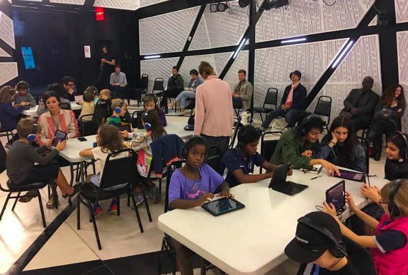 Rise and shine! Brooklyn nonprofit <a href="/SonicArtsForAll/">Sonic Arts For All!</a> is hosting their latest free workshop this morning, offering kids of all backgrounds the opportunity to get a grounding in the fundamentals of audio recording and engineering on the latest technology: bit.ly/2FLXUSo