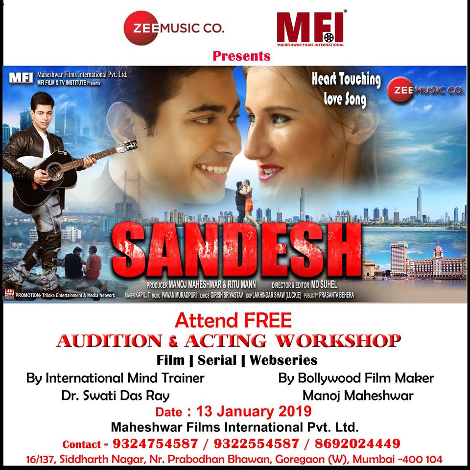 mfifilminstitut's tweet photo. #ActingWorkshop &amp; #BrainPower #Development Session by #InternationalMindTrainer,Dr. Swati Das Ray &amp;  #ManojMaheshwar for entry in #Bollywood in a very #ProfessionalWay
A must attend Workshop for Aspiring Actors,Singers, Writers,Radio Jockey,
to make a mark in #BollywoodIndustry https://t.co/4n2MFdJxXV