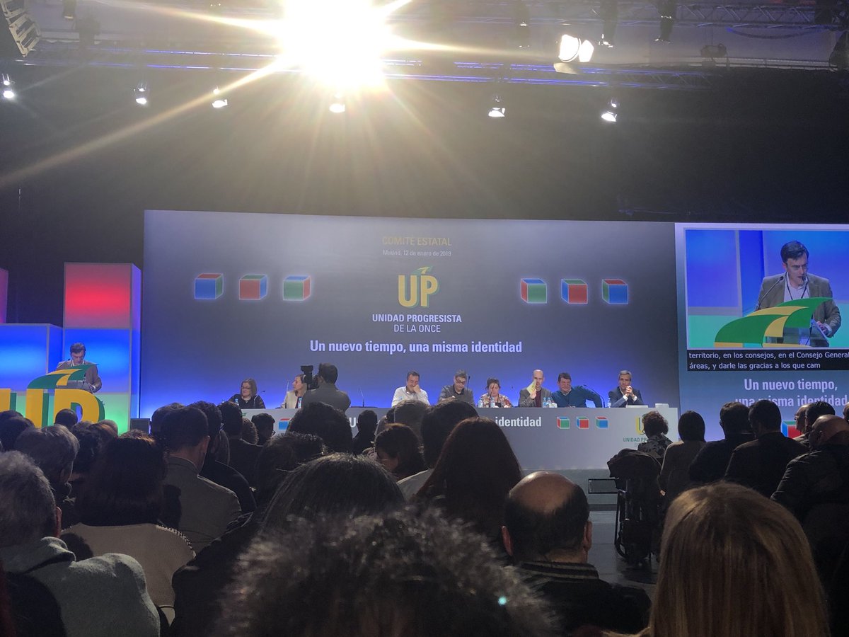 attitudefr_go's tweet photo. Alberto Durán @ALBERT_RIALTAS Vicepresidente Primero Ejecutivo de @Fundacion_ONCE en su intervención en el #ComiteUP2019; La perspectiva global del #gruposocialonce y la importancia del mundo de lo #social y de la #discapacidad.Reconocimientos a @Cermi_Estatal y @luiscayoperez https://t.co/VM1zN1B5Bv