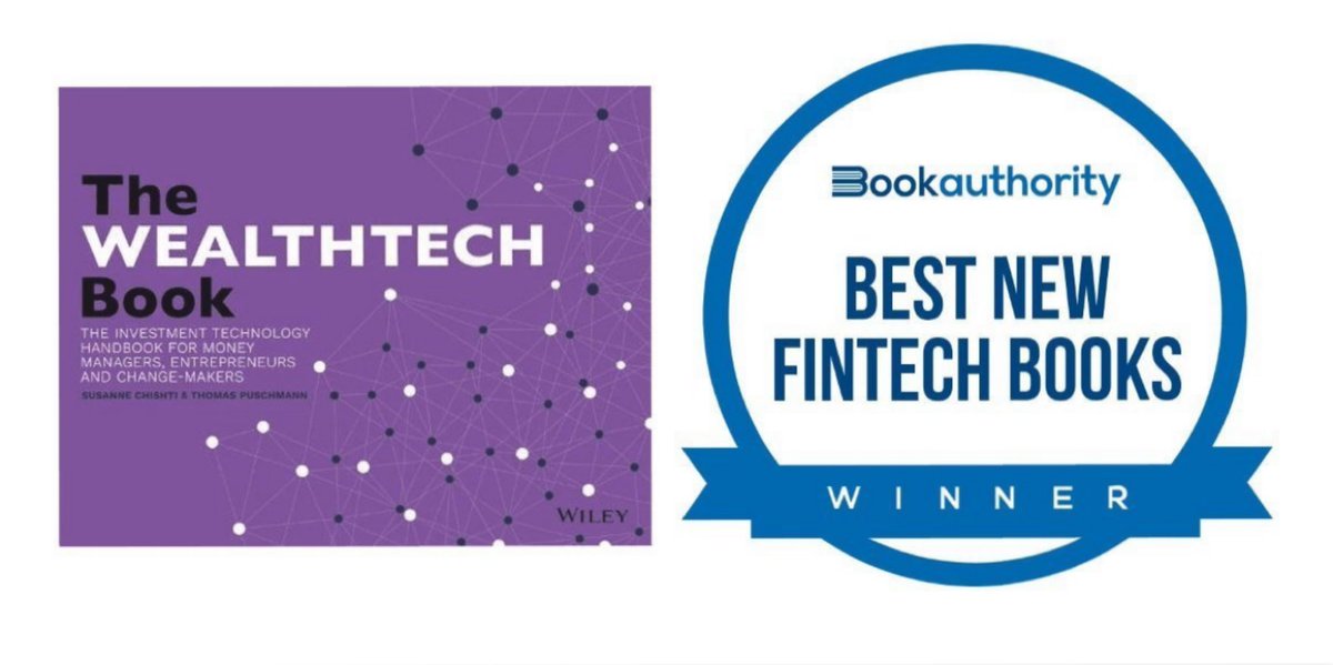 The WEALTHTECH Book (@wealthtechbook) on Twitter photo Congrats to our #WealthTECHBook Co-Authors & thanks to all readers! The WealthTECH Book co-edited by <a href="/SusanneChishti/">Susanne Chishti</a> & <a href="/PuschmannThomas/">Thomas Puschmann</a> has been selected as one of the best #fintech books to read in 2019 by <a href="/bookauthority/">BookAuthority</a>: bookauthority.org/book/The-WEALT… #wealthtech <a href="/wiley_finance/">Wiley Finance</a> Congrats to our #WealthTECHBook Co-Authors & thanks to all readers! The WealthTECH Book co-edited by <a href="/SusanneChishti/">Susanne Chishti</a> & <a href="/PuschmannThomas/">Thomas Puschmann</a> has been selected as one of the best #fintech books to read in 2019 by <a href="/bookauthority/">BookAuthority</a>: bookauthority.org/book/The-WEALT… #wealthtech <a href="/wiley_finance/">Wiley Finance</a>