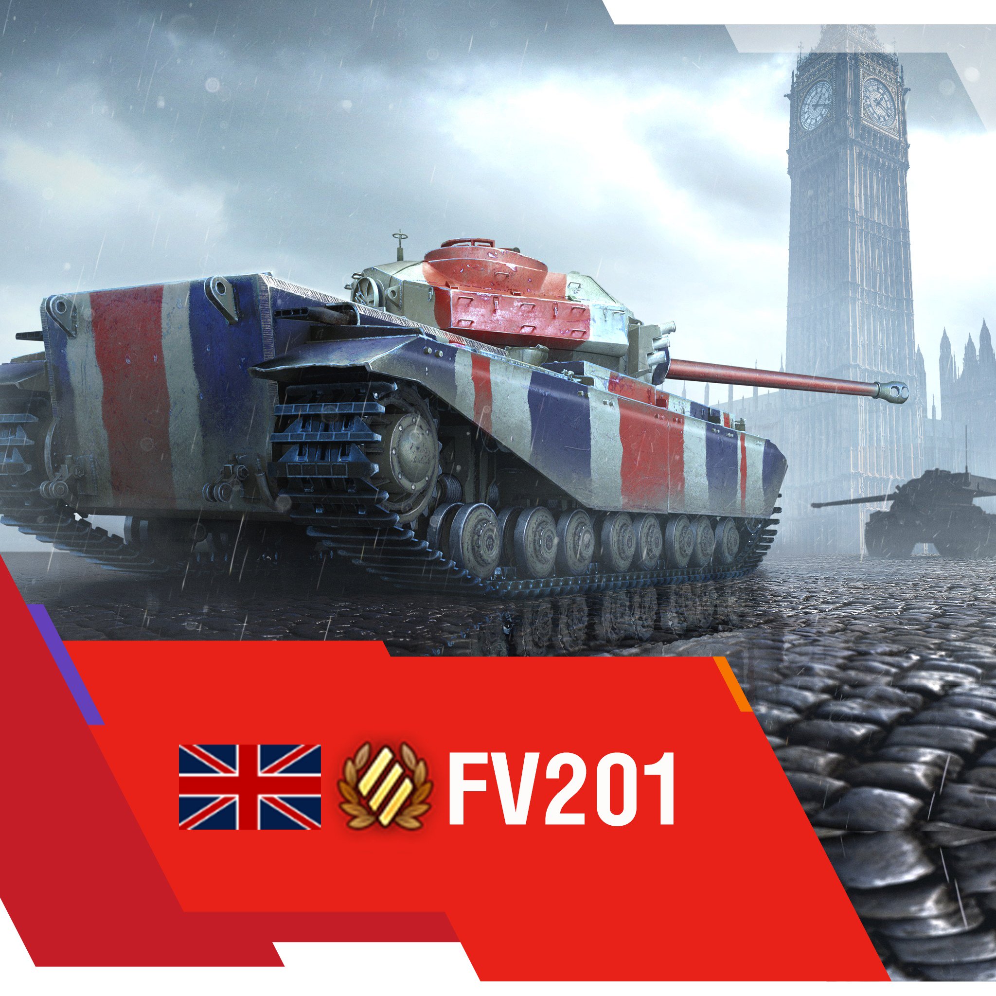 World Of Tanks Blitz Check Out The New Arrivals In The Store American Tier Viii T95e2 Versatile Warrior And British Tier Vii Fv1 5 Heavyweight With The You Rock