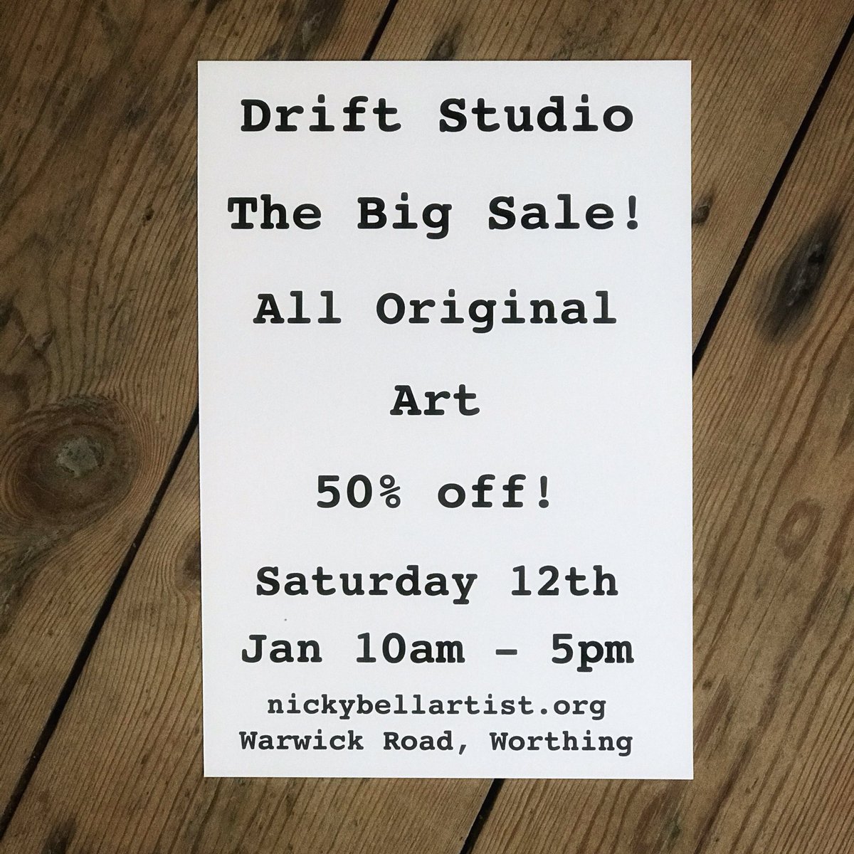 nb71arty's tweet photo. Today only #artforsale #sussex #Worthing #artistsstudio https://t.co/gHvfhucBea
