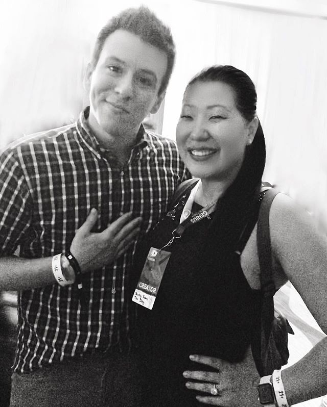shellysavesthe's tweet photo. Send me back Saturday to the night I met @phillyd at @vidcon and was so dumbstruck I forgot to tell him how much I’ve always wanted to call him a beautiful b@stard. .
#missedmyshot #shellysavestheday #vidcon #vidcon2018 #hisnamesphillipdefranco #youveju… https://t.co/MouAGDZG8I https://t.co/qK6j6zMPQI