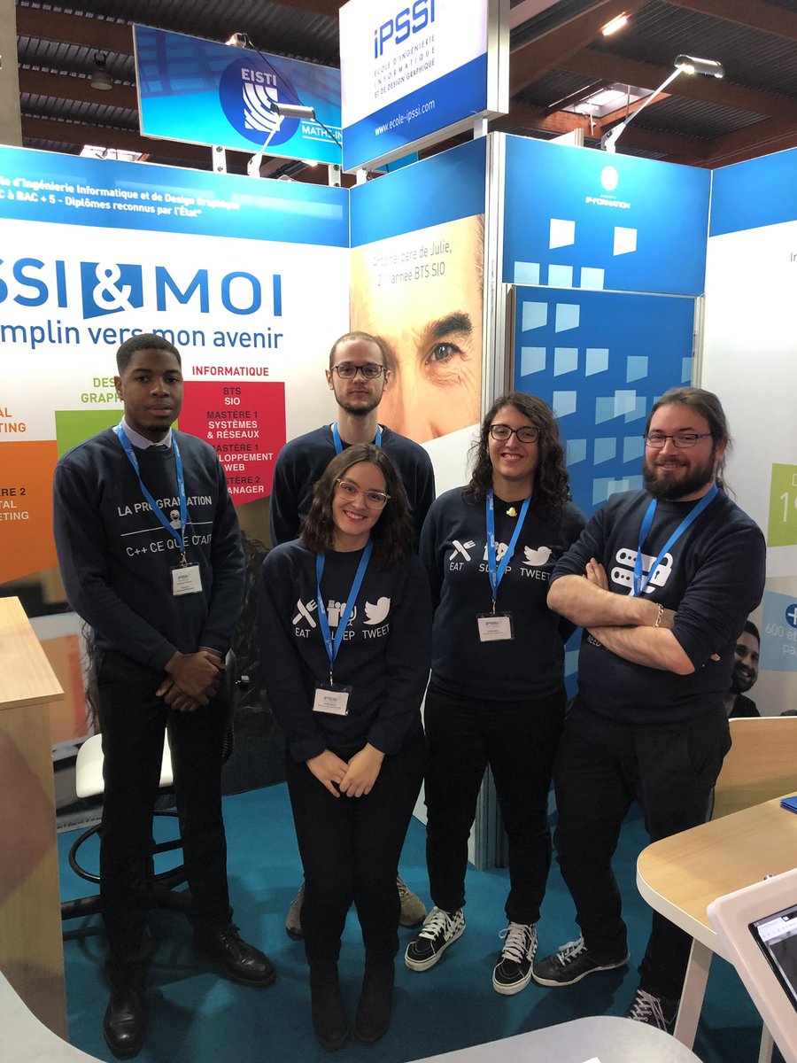 ecole_ipssi's tweet photo. 🙋♂️🙋♀️Intéressé(e)s par l’informatique ? 👾
Retrouvez-nous sur le salon du #Numérique et de l’ #Informatique au Paris Event Center, sur le stand N28 ! 🤓 @letudiant
Venez à la rencontre des étudiants de l’ #IPSSI 😁
#salon #programmes #BTS #SIO #avenir #etudiant https://t.co/WrsfjEUyDM