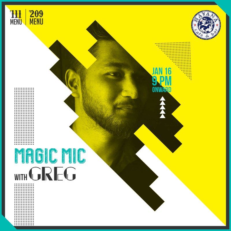 HavanaMumbai's tweet image. Get ready to match your pitch and sing out loud at #HavanaMumbai this Wednesday! Greg is hosting #MagicMic this week, 9 PM onward. See you in the spotlight, amigos! 

#KaraokeNight #thingstodoinmumbai #Colaba