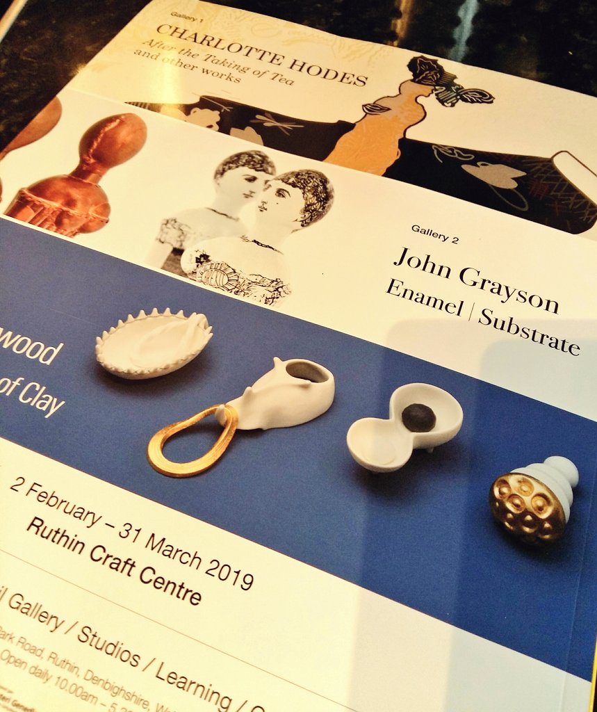 vespersian's tweet photo. Good to see @jgraysondesign's #EnamelSubstrate on the back of @craftsmagazine. Catch #DrJohnGrayson talk about his work this Thursday @SoJ_BCU. #TalkingPractice. https://t.co/usYANS12Bp