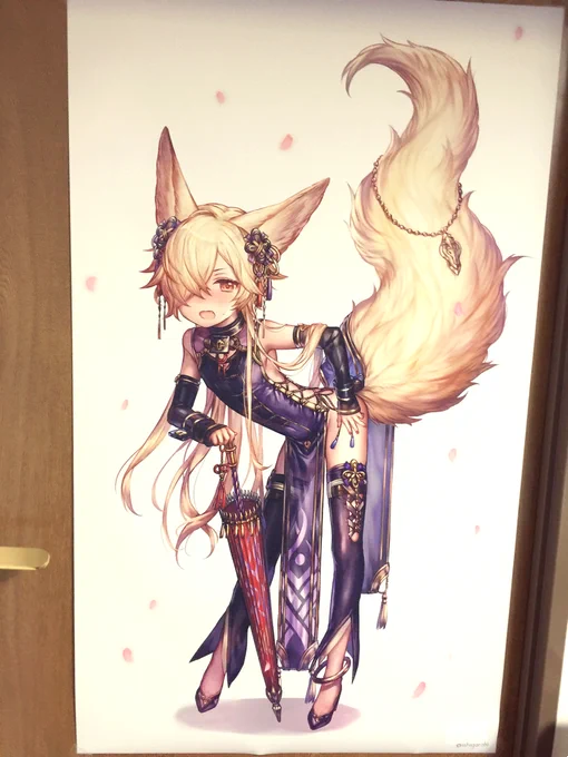 チャイナコウくん防炎クロス通販開始しました。
590x1000mmの大サイズですが印刷がとっっても綺麗です。
布製なので折り目が付きにくく、重すぎないのでテープで貼付・再剥離も可能。キャップ付紙筒でお届けします。
どうぞよろしくお願いいたします!

◆boothさん通販?【https://t.co/jpzj8tWFrh 】 