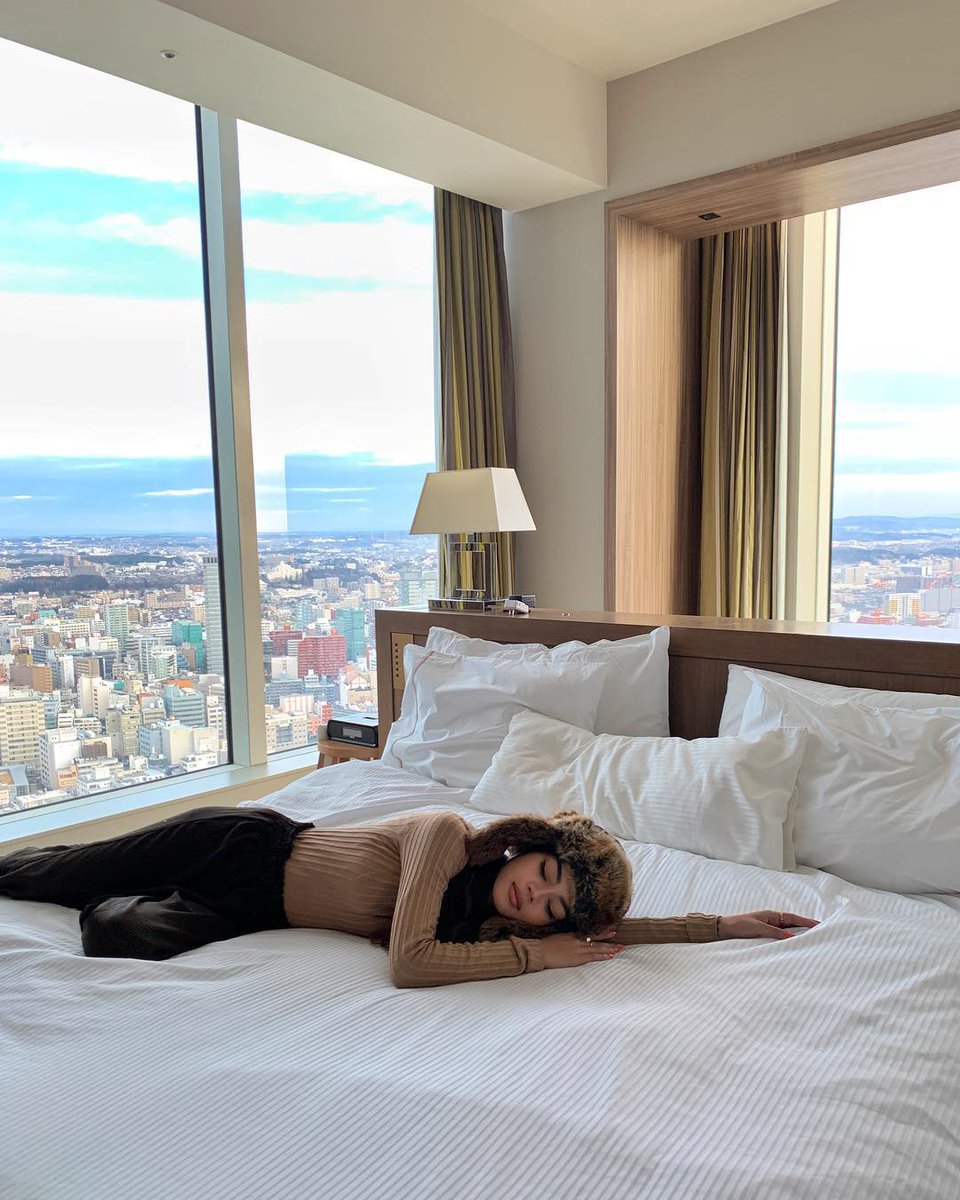 liIyhatesyou's tweet photo. Staying at the highest point of Sendai. Love being surrounded by views 😵 #westinsendai #traveltotohoku #pr https://t.co/faLwi3ESNt
