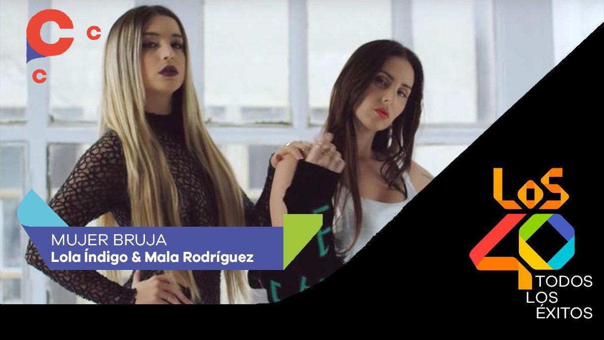 WeLove_40's tweet photo. Tenemos nueva candidatura de @lolaindigomusic en @Los40 Apoyamos fuerte esta noche a #MujerBruja en @WeLove_40 ? https://t.co/BaZQgmgkby