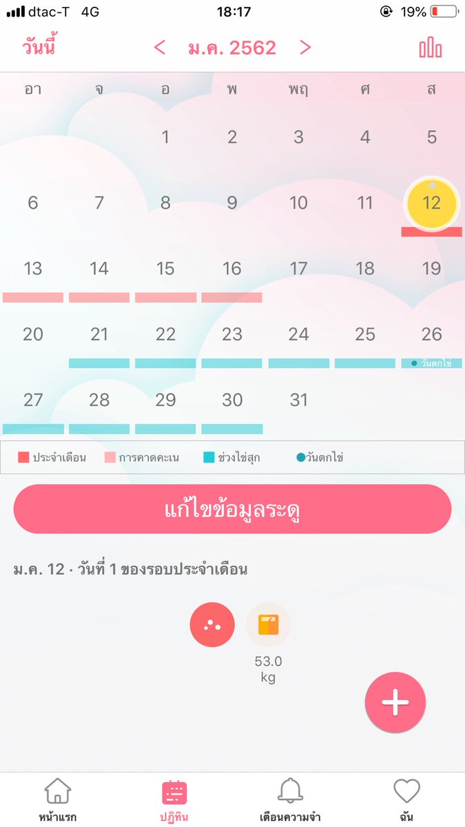 sseaxxc's tweet photo. รีวิวแอพจดประจำเดือน ใช้จดอาการ เช็ควันตกไข่ อารมณ์ ส่วนตัวว่าแอพนี้น่ารักดี ใช้ง่าย สบายตา #แอพดีบอกต่อ https://t.co/QD8iCHWukY