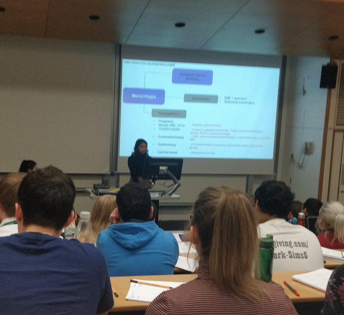 SAdenwalla's tweet photo. These guys can teach! Dr Highton and @PriyangaKumar covering O+G for @leicinsight's peer-led finals revision weekend https://t.co/pBzHddc2ni