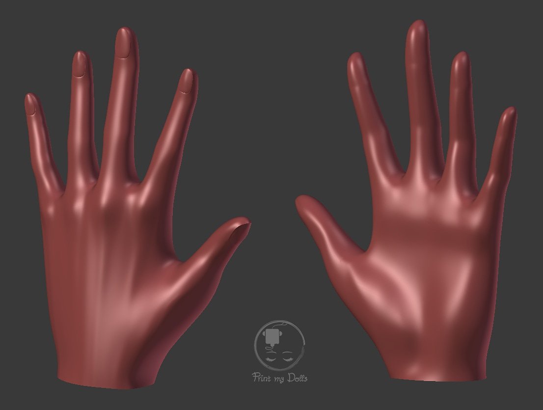 PrintmyDolls's tweet photo. High five! 😂 Almost finished... 😬
#3dartist #3dsculpt #dollartist #dollhand #3dhand https://t.co/5IMyRXjnrK
