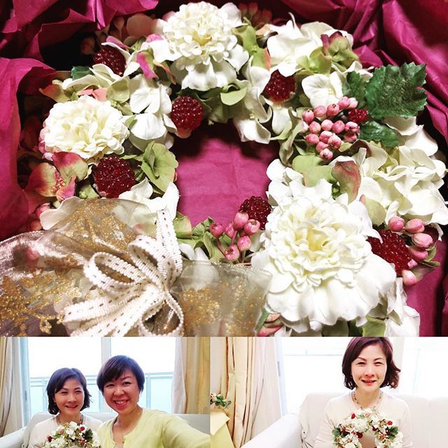 Artificial Flower ってご存知ですか?
生花にはない美しさをもつ造花なんです。大好きなAtelier Linoの本多紀子さんから教わりながら、リース作りました!
#artificalflower #atelierlino #人生の質を高める #女性の働き方 #webライティング #色合いが好き http://bit.ly/2snxOf3