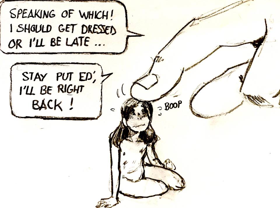 Ed N Em On Twitter Drawing 1 Does Emily Normally Wear Bag