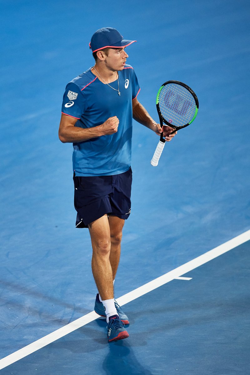⏰ 1:47pm AEDT: De Minaur def. Gilles Simon in reach final
⏰ 10:16pm AEDT: De Minaur def. Andreas Seppi to win final

#SydneyTennis