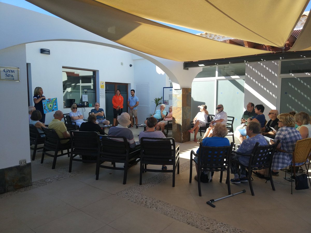 DavidTNF0's tweet photo. Such a great #WelcomeMeeting today to #WelcomeHome all our guests to #RoyalTenerifeCountryClub!!! #DPerfectservice #DRITechsavvy #StayVacationed @Rtccsvc_luisa @NoemiG_RC https://t.co/ZE5tG766Gf