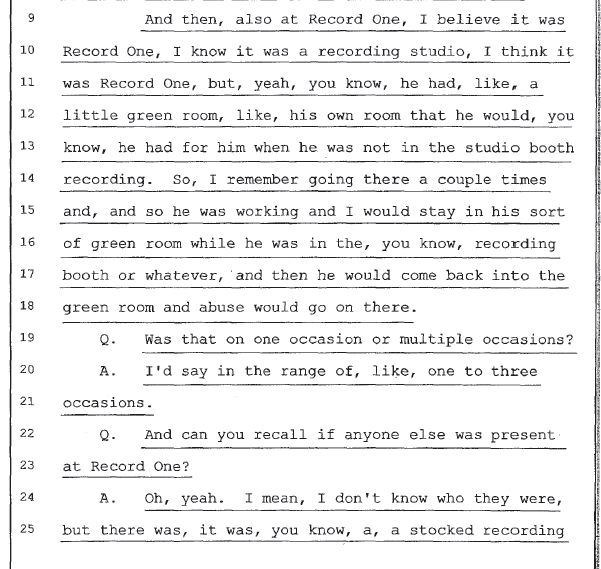 He portrays Jackson as a totally insatiable, reckless abuser who would abuse him even with other people being in the next room, able to walk in on them any time. For example  #LeavingNeverland