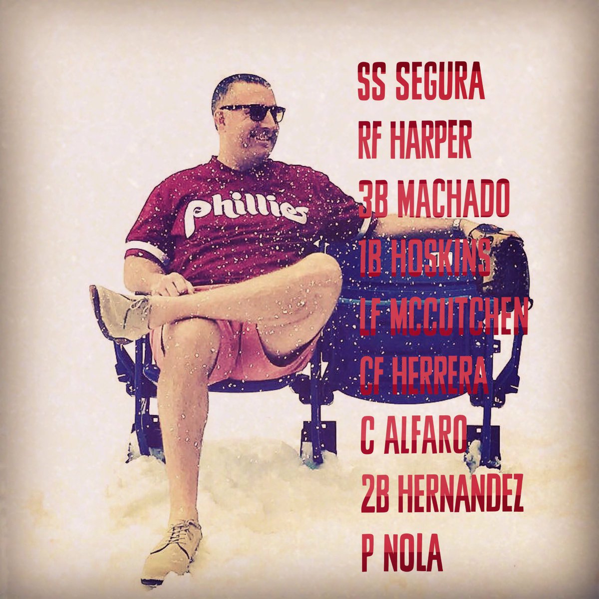 CMFox4's tweet photo. Let’s spend that stupid stupid money today, Phils! @phillies @Bharper3407 @rhyshoskins @mlbtraderumors @mattgelb @NBCSPhilly #bryceisright #bryceharper #mannymachado #mannyistheman #nosalarycap #phillysports #gophils #mlbhotstove https://t.co/imRkQTnbdi