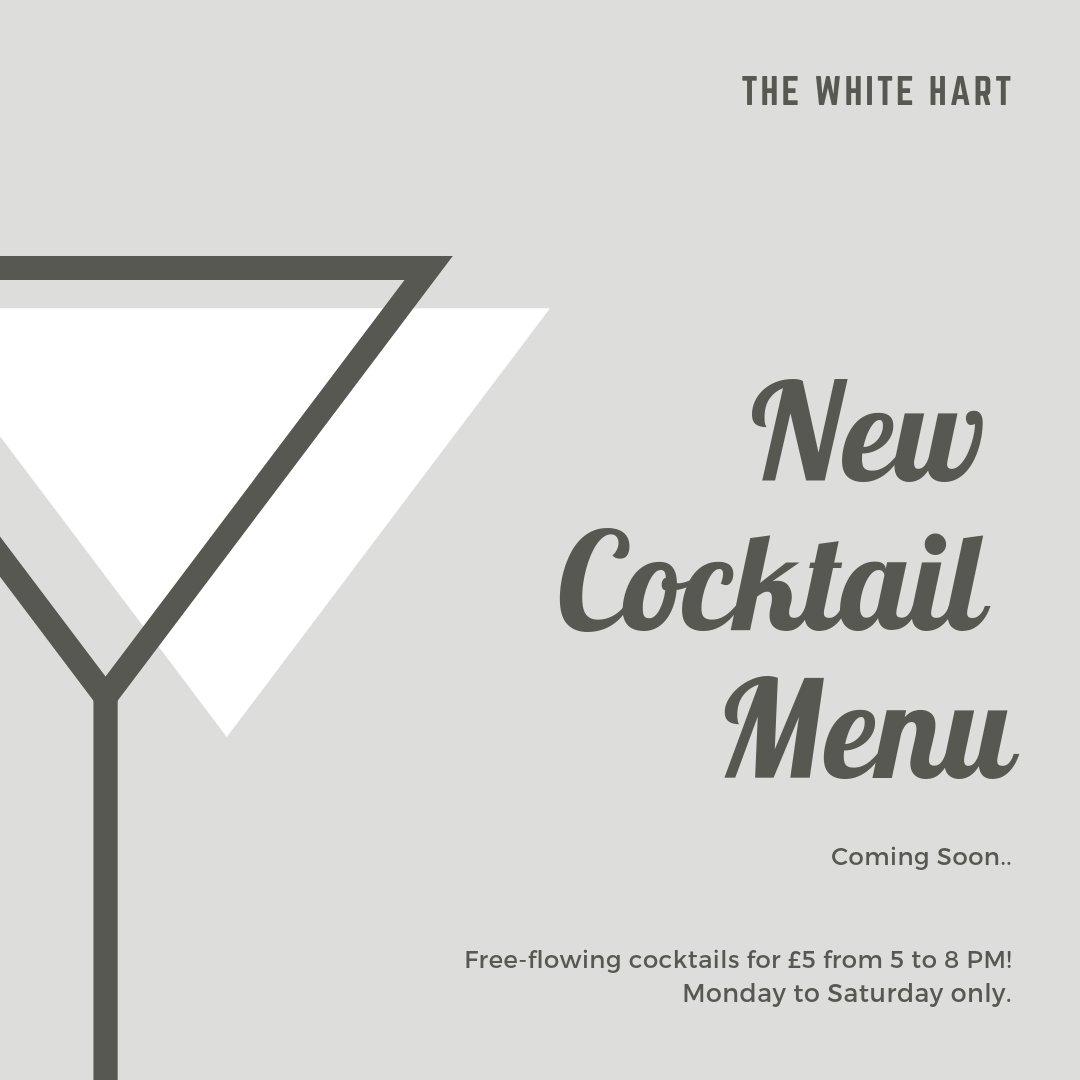 WhiteHart_Hotel's tweet image. New #CocktailMenu goes live next week..

#Bloodymary
#PornstarMartini
#TomCollins
#Bellini

+MORE