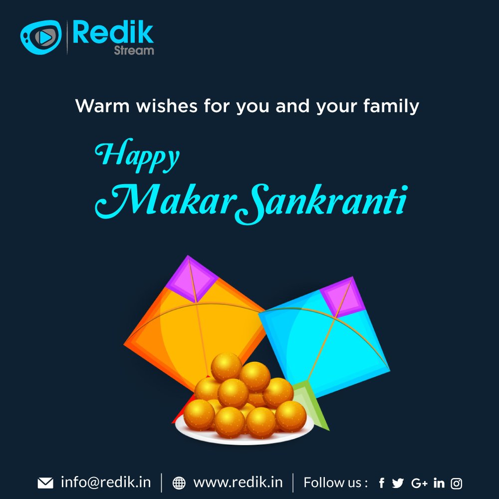 RedikStream's tweet image. The eternal mystery of life is a new start. Wishing you a happy Makar Sankranti.