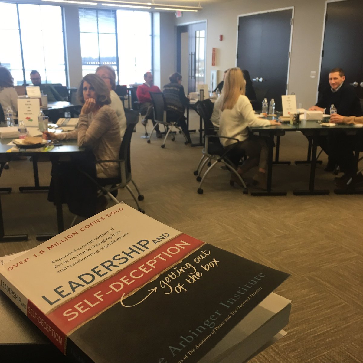 oblprez's tweet photo. @Arbinger @mbutlerArbinger And so the journey begins... #leadership #TurnTheWorldOut https://t.co/4JzFxZcmx3