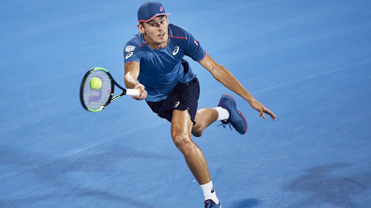 Following In The Footsteps 👣

🇦🇺 <a href="/alexdeminaur/">alex de minaur</a> becomes the youngest <a href="/SydneyTennis/">#SydneyTennis</a> champion since mentor Lleyton Hewitt in 2001. 🏆 

Read More ▶️ bit.ly/2VNRSF2