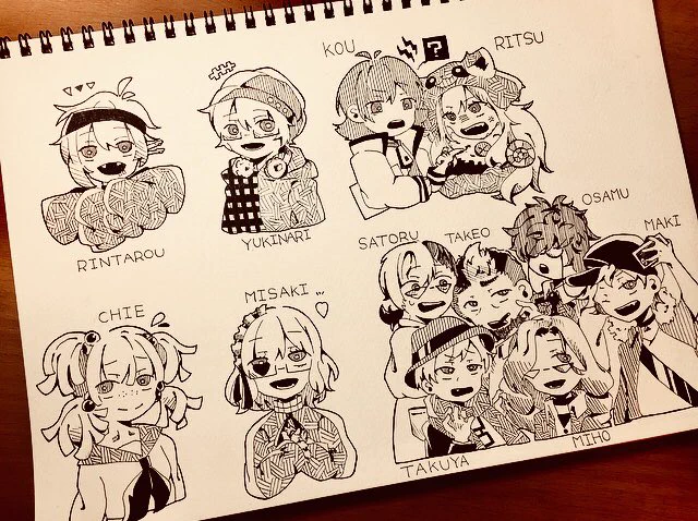 狼ゲームのみんな描いた!!
こんなアクキー作りたい()

創作 #狼ゲーム 