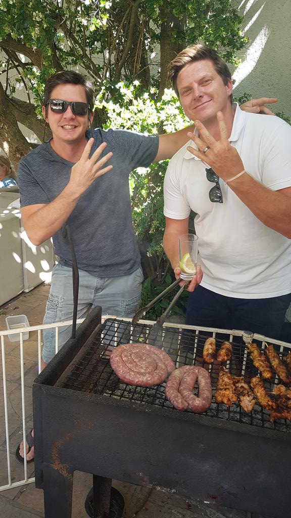 Hey <a href="/BakkiesBotha4/">Bakkies Botha</a>, loving the boerewors here in Slaapstad! @