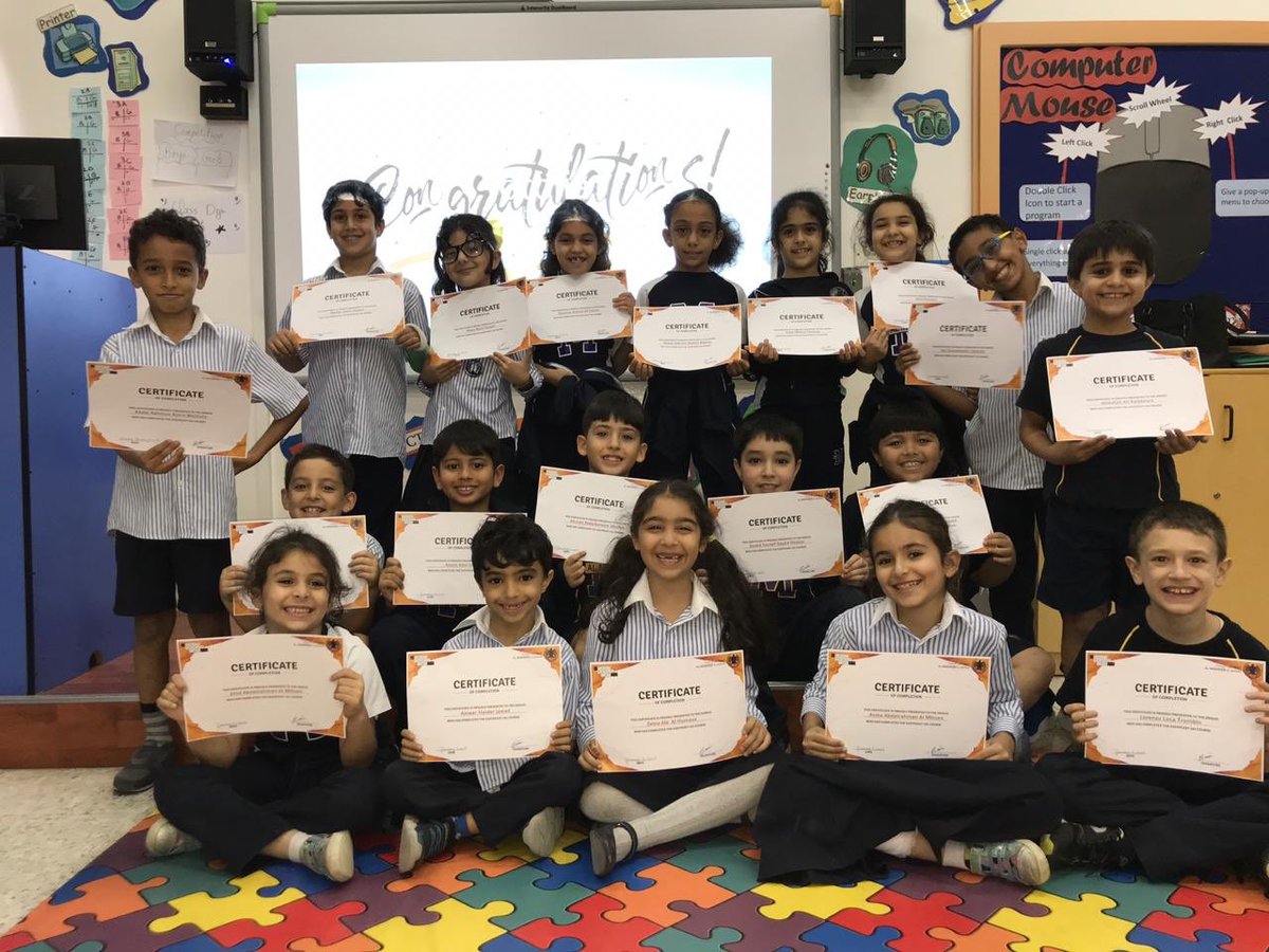 Mawakeb_Barsha's tweet image. Congratulations to our young #programmers for accomplishing their #coding session successfully! We can’t wait to see their creations! #codingisthefuture #stemlearning #programmingforkids