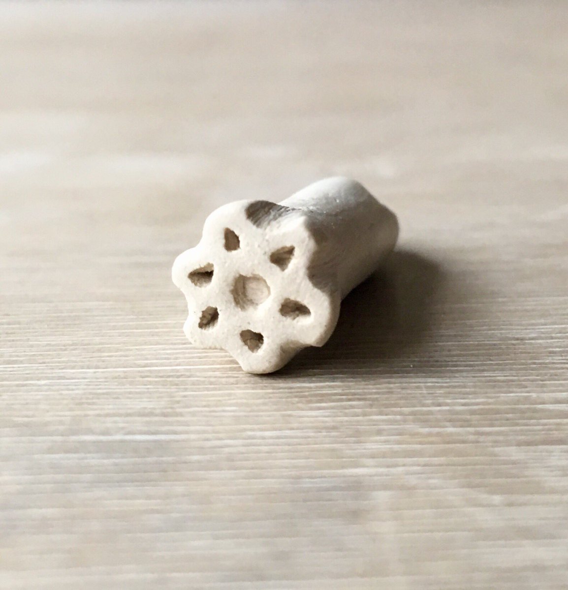 fspiceceramics's tweet photo. I made a little clay stamp, I’m liking the design I’m able to create on my bowls #handbuiltpottery #clay #design #pattern #ceramicbowls #claystamp #workinprogress https://t.co/N8Fxxum83e