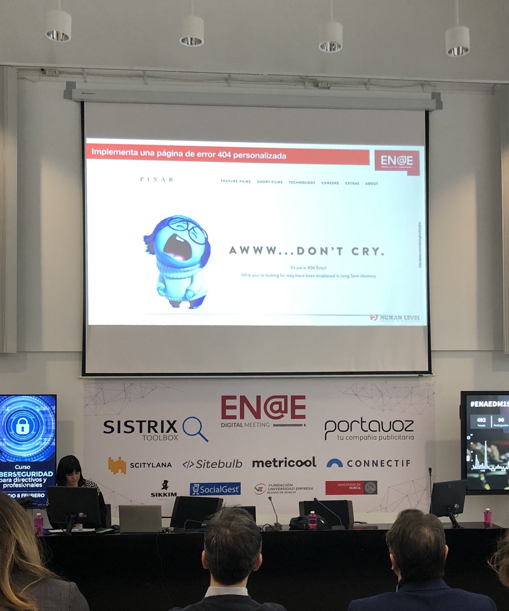 TrMarga's tweet photo. #ENAEDM19 error 404 https://t.co/pCKsln7Wbr
