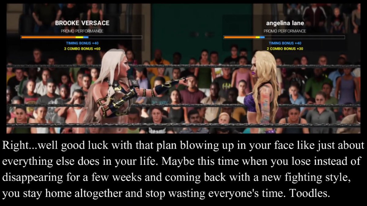 msBrookeVersace's tweet photo. Save yourself from the embarrassment and runaway while you still can @msbeautyknockou @GPW_Live https://t.co/iUPVkKGwgN