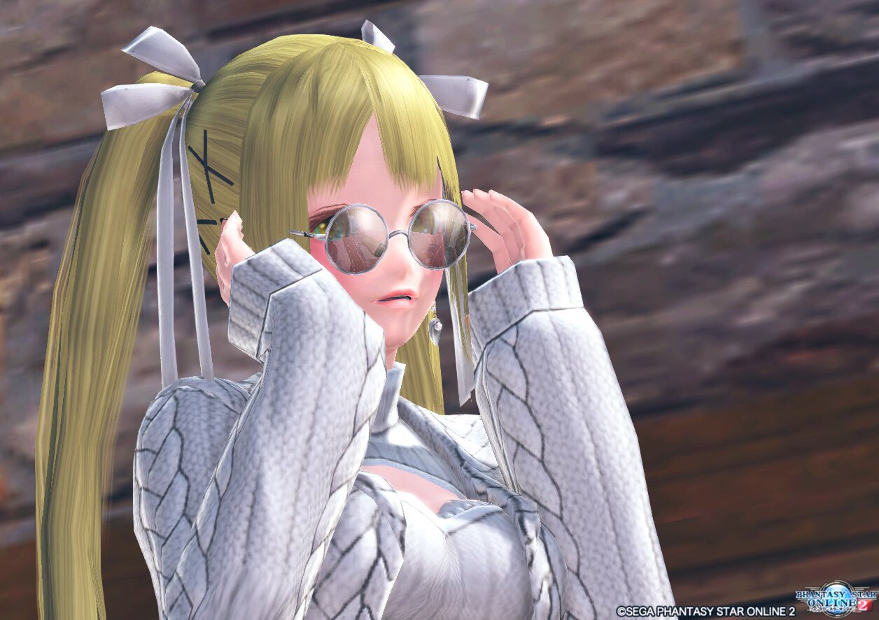 ぽんず セレブサングラスb最高にかわいくない Pso2 Ss T Co Jjvt4vixxj Twitter