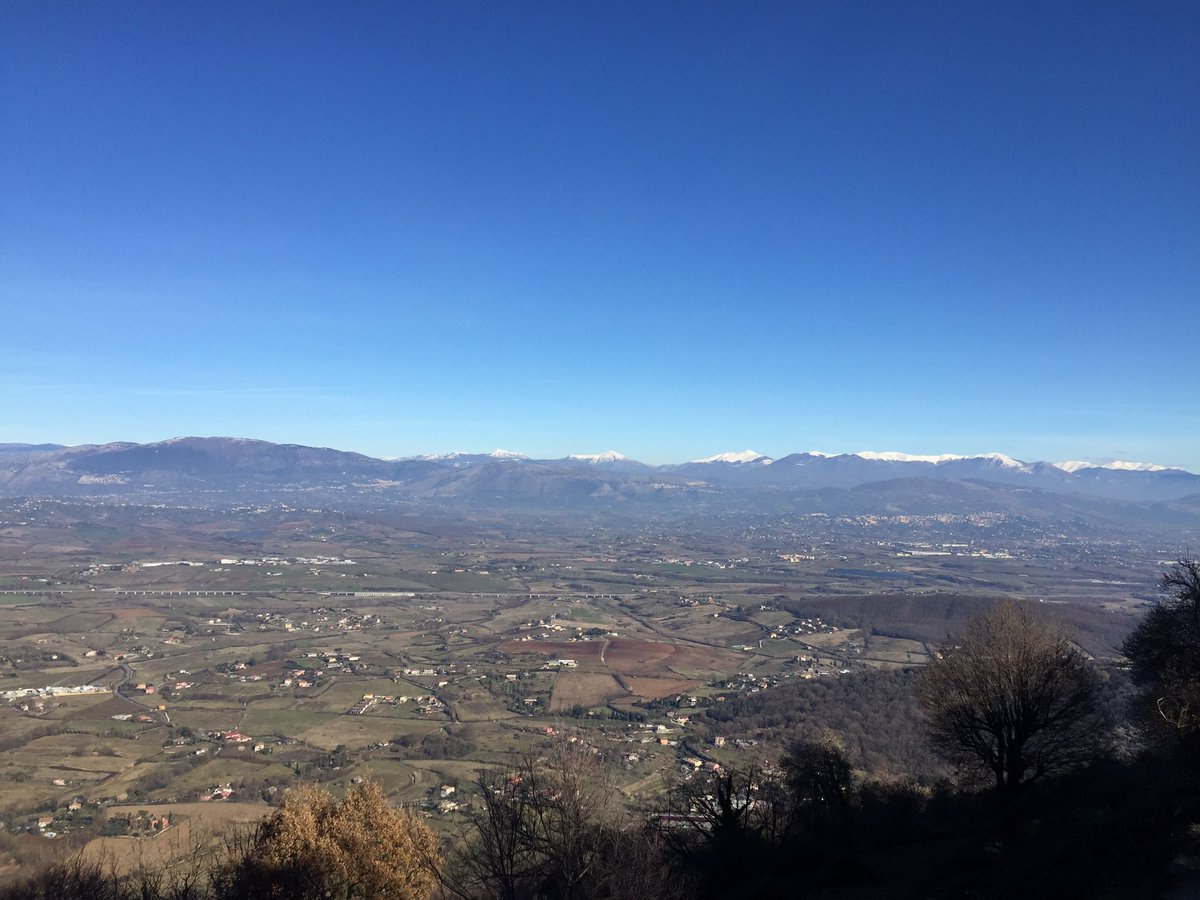 stephenjohnkay's tweet photo. Splendid views across the Sacco Valley from #Segni this morning https://t.co/BDYqpZeZY9