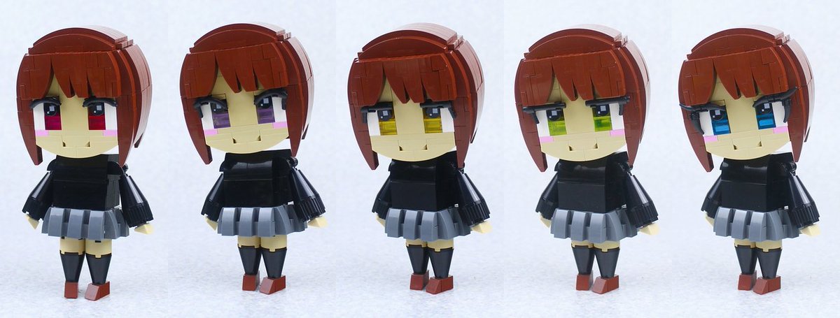 LEGOdouMoko's tweet photo. デフォルメキャラVer2.0組み立て解説 : レゴ道 https://t.co/3FMWxGjvUt https://t.co/Mz39VvY5Fx