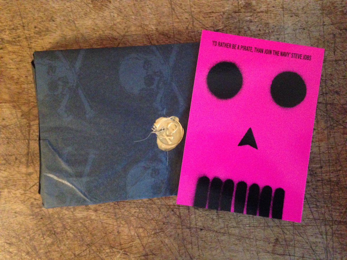 Thank you <a href="/SamConniff/">Sam Conniff 🏴‍☠️</a> for my <a href="/BeMorePirate/">BeMorePirate</a> book. It arrive today! I knew it was worth ordering it directly from you rather than from Amazon – love the #CustomerExperience &amp; oh so pirate-y wrapping. Made me smile. Very excited to start reading the book #bemorepirate