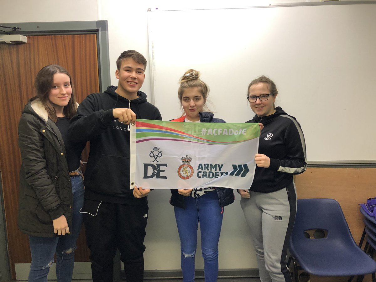 BrislingtonACF's tweet photo. Today some of our cadets from Brislington are attending the #DofE training day to help them with their awards! #ACFADofE #goingfurther @ArmyCadetsUK @DofESouthWest @DofE @ACFADofE https://t.co/eg11sjYRWj