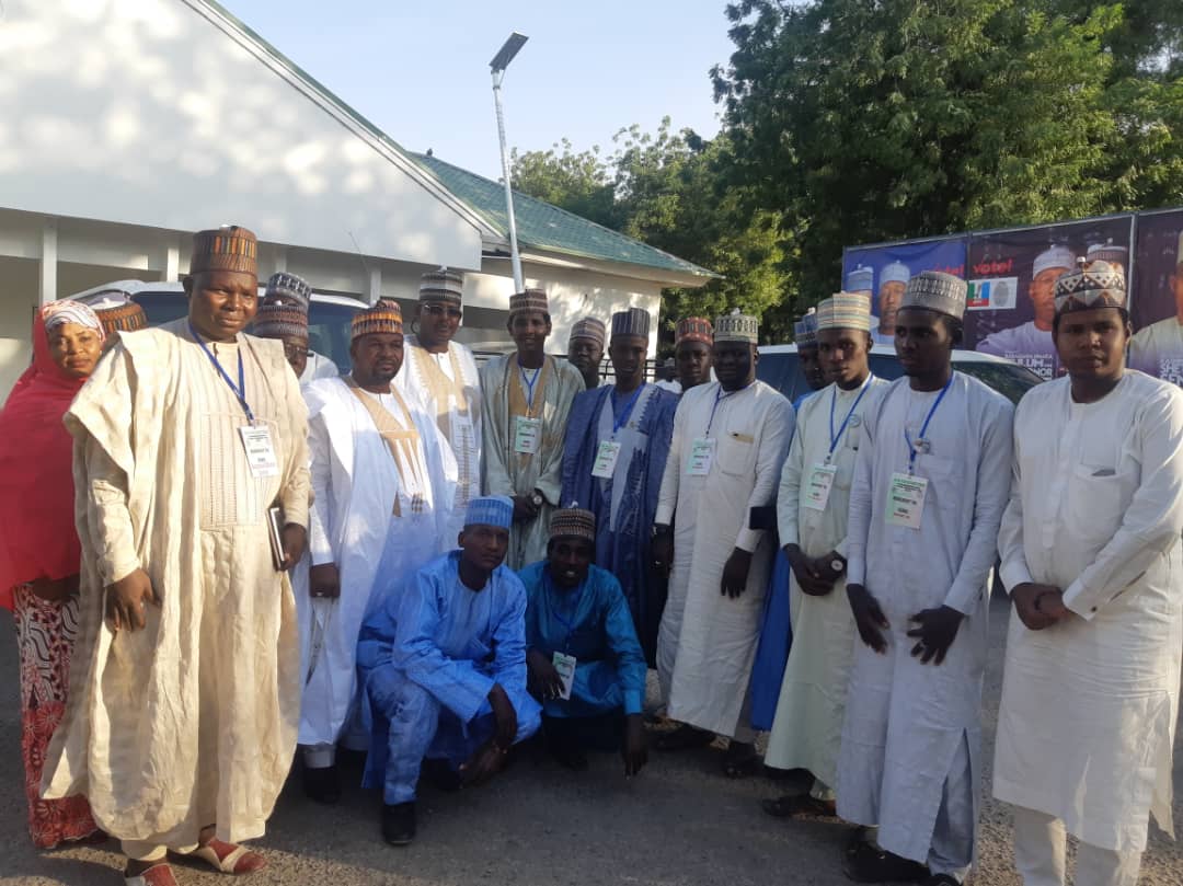 KsmZulum's tweet photo. We thanks Hon. Usman Zanna for his contribution to ZULUM/KSM SOLIDARITY FORUM and APC at all, We appreciate his kind gesture.

Insha Allah Zulum/KSM Forum will try there best to see that all APC candidates Of Borno State from federal  to the local level have the highest vote. https://t.co/PcKauKIC7V